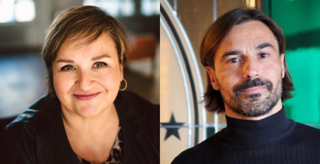 Die Mixer aus Berlin - Sigrid Bachert, Managing Director Marketing und Sales bei Thomas Henry, und Thomas-Henry-Marketingchef Daniel Strobel - Quelle: Thomas Henry/Sally Lazic